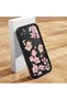 iPhone X/Xs Compatible Black Silicone Case Shockproof with Camera Protection Stylish Print - 2