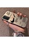 Samsung Galaxy M13 Compatible Silicone Edge Hard Back Anti-Fall Phone Case Air Patterned - 2