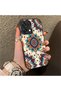 Oppo A6 Pro 5g Compatible Silicone Edge Hard Back Anti-Fall Phone Case Fars Patterned