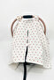 Muslin Stroller Cover 100% Cotton 100X90 cm Reversible Newborn Baby Breathable Muslin - 4