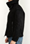 Suede Logo Regular Fit Mono Collar Coat Men's Coat 6Dzb03 Ze1Fz 1200 - 3
