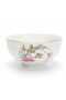 Floral Charm 6-Piece Ceramic Bowl Set – White (5.5 inch) - 2
