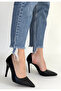 Pley Black Leather Stiletto Shoes - 2