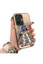 Xiaomi Poco F7 Compatible Hard Acrylic Back Silicone Edge Lens Protection Mechanical Robot Pattern Case