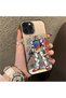 iPhone 13 Pro Compatible Hard Acrylic Back Silicone Edge Lens Protection Mechanical Robot Pattern Case - 2