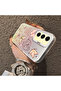 Samsung Galaxy S24 Fe Compatible Hard Acrylic Back Silicone Edge Lens Protection Stylish Print Case - 4
