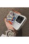 Xiaomi Redmi 13/13X Compatible Hard Acrylic Back Silicone Edge Lens Protection Mechanical Robot Pattern Case - 4