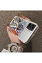 Samsung Galaxy A06 4G/5G Compatible Hard Acrylic Back Silicone Edge Lens Protection Mechanical Robot Pattern Case - 4