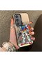 Samsung Galaxy S24 Compatible Hard Acrylic Back Silicone Edge Lens Protection Mechanical Robot Pattern Case - 2