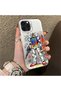 iPhone 16 Pro Compatible Hard Acrylic Back Silicone Edge Lens Protection Mechanical Robot Pattern Case - 2