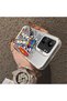 Xiaomi Redmi 13C 4G/5G Compatible Hard Acrylic Back Silicone Edge Lens Protection Mechanical Robot Pattern Case - 4