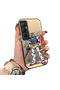 Realme C65 4g Compatible Hard Acrylic Back Silicone Edge Lens Protection Mechanical Robot Pattern Case