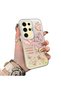 Samsung Galaxy S24 Ultra Compatible Hard Acrylic Back Silicone Edge Lens Protection Stylish Print Case