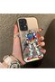 Samsung Galaxy A32 4g Compatible Hard Acrylic Back Silicone Edge Lens Protection Mechanical Robot Pattern Case - 2