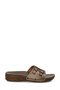 409008.Z6Fx Bronze Women's House Slippers