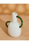 Green Ceramic Decorative Vase 25x21.5x13Cm - 2