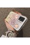 Samsung Galaxy A72 Compatible Hard Acrylic Back Silicone Edge Lens Protection Stylish Print Case - 4