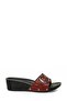409007.Z6Fx Red Women's House Slippers