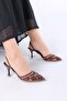 Juene Brown Women Heeled Shoes - 3