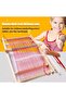 FABRICWORKS DIY Wooden Weaving Loom Set – Shuttle Loom Kit with Tools - 4