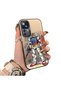 Xiaomi Mi 12T/12T Pro Compatible Hard Acrylic Back Silicone Edge Lens Protection Mechanical Robot Pattern Case