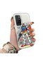 Xiaomi Redmi 10 4g Compatible Hard Acrylic Back Silicone Edge Lens Protection Mechanical Robot Pattern Case