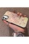 iPhone 12 Mini Compatible Hard Acrylic Back Silicone Edge Lens Protection Stylish Print Case - 3
