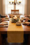 Decorative Bohemian Mustard Runner - Dining Table and Living Room Console Cover (50X150 cm)