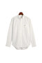 Men's White Regular Fit Button Collar Shirt - 2