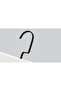 Wooden (Black Hook Lama) Clothes Hangers for Pants and Skirts, White Color, 8 Pieces - 3