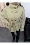 Double-Breasted Pack of Belt Women's Jackets - 6