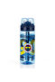Licensed 500ml Blue Water Bottle with Straw and Locking Lid - Original Fb Fan Water Bottle