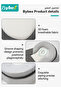 Baby Wedge Pillow + 2-Piece Pacifier Set, Baby Lounger Pillow, Baby Feeding Support Pillow, Newborn - 4
