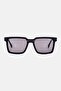 Men 206760 Rectangular Sunglasses, Black