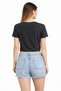 Printed Lace-Up T-Shirt (B22-24300) - 3