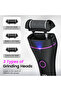 3-Speed Electric Callus Remover, Rechargeable Foot Care Tool with Digital Display and 3 Roller Heads - 7