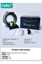 Galaxy Projector with Plasma Ball, Kids Projector Night Light, Aurora LED Night Light, Remote Contro - 7