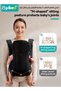 Baby Carrier, Baby Wraps Carrier with 2 Bibs and 2 Rattle Toys Set, Ergonomic Babywearing, Adjustabl - 3