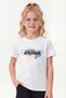 Round Neck Print Detailed Girls' T-Shirt - 2