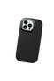 iPhone 14 Pro Compatible Camera Protected Black Soft Silicone Phone Case Patterned