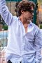 New Season Men's Linen Shirt - 3