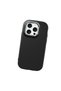 iPhone 16 Pro Compatible Camera Protected Black Soft Silicone Phone Case Patterned
