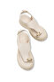 Maia Clara Women's Flip Flops Sandals 00121060 Beige - 8