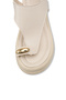 Maia Clara Women's Flip Flops Sandals 00121060 Beige - 5