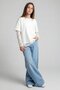 Boys & Girls Girls' Lace Sleeve Tshirt Ecru - 3