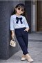 Navy Blue Elegance Brother and Sister Set – Price Is Per Piece - Ages 2/10 - (1 Size Larger Preferred) - 2