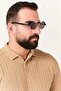 Men PERI10C UV Protection Round Sunglasses, Black - 2
