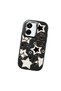 Poco C65 Compatible Shock-Absorbing Camera Protected Black Silicone Case Star Pattern - 3