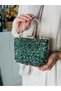 Women's Stone-Embellished Handbag and Long Chain Strap Bucket Model Evening Dress Bag (Wedding Engagement Marriage Prom Graduation) - 3