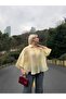 Women's Yellow Oversized Capri Sleeve Shirt Yel221818 - 7